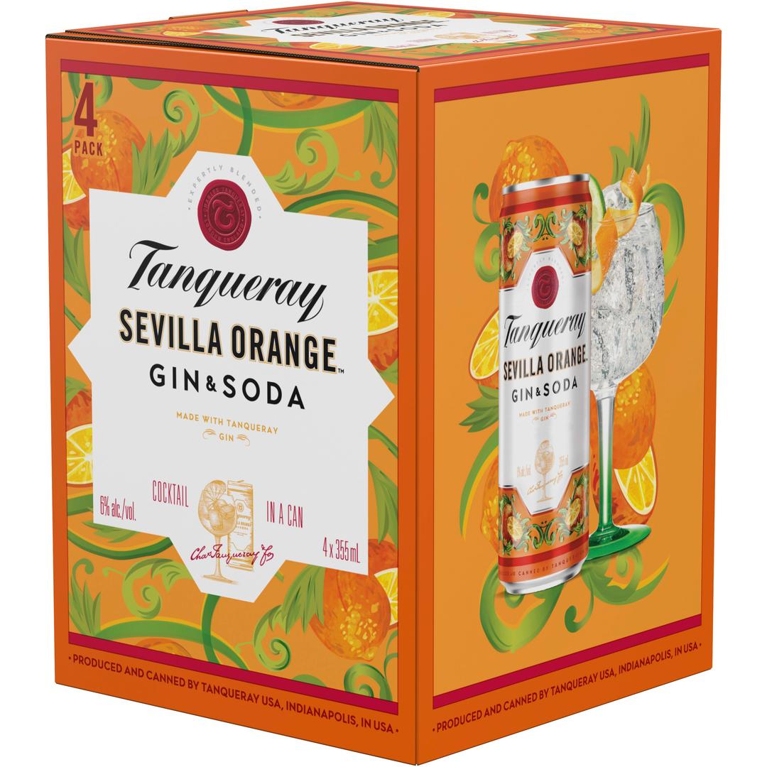 TANQUERAY SEVILLA ORANGE GIN & SODA