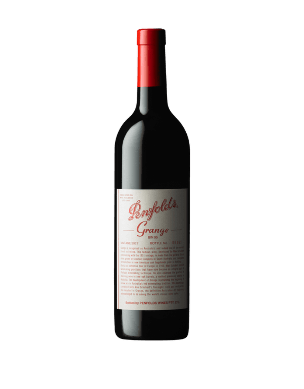 PENFOLDS 'GRANGE' SOUTH AUSTRALIA SHIRAZ 2017