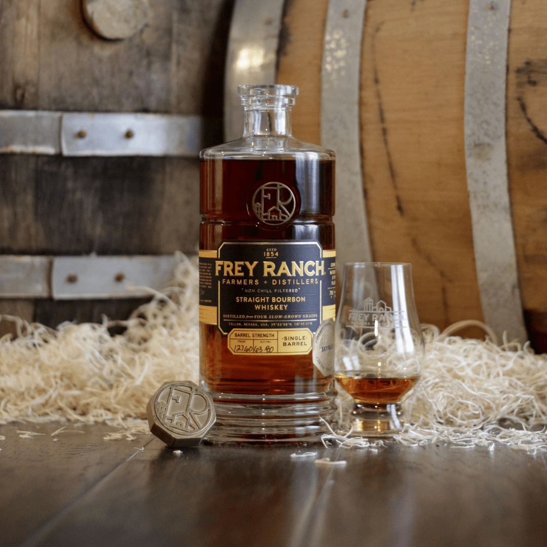 FREY RANCH BARREL STRENGTH BOURBON SINGLE BARREL