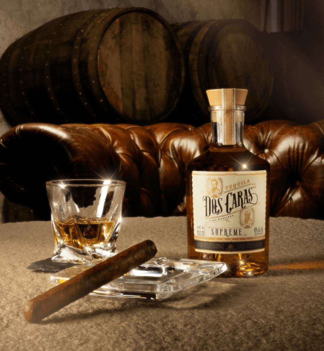 DOS CARAS TEQUILA SUPREME AÑEJO