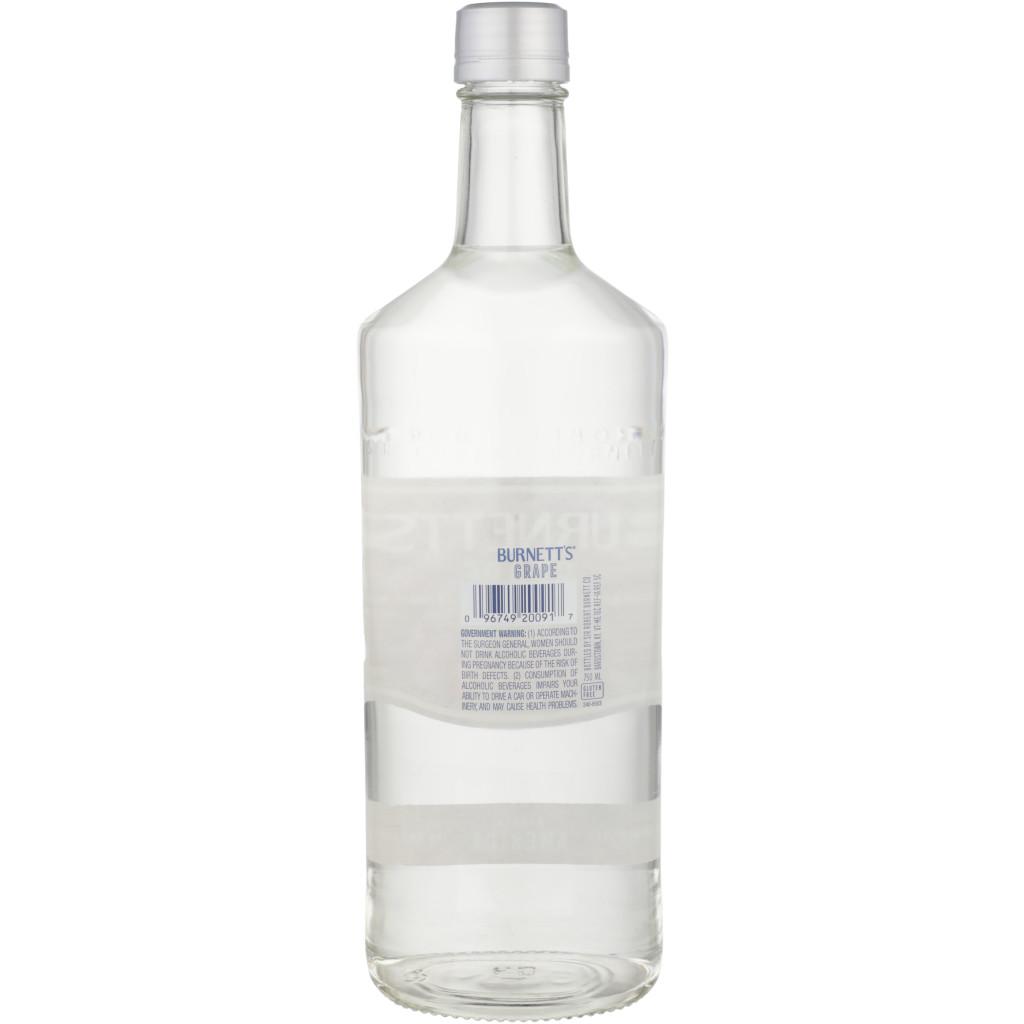 BURNETT'S GRAPE FLAVORED VODKA