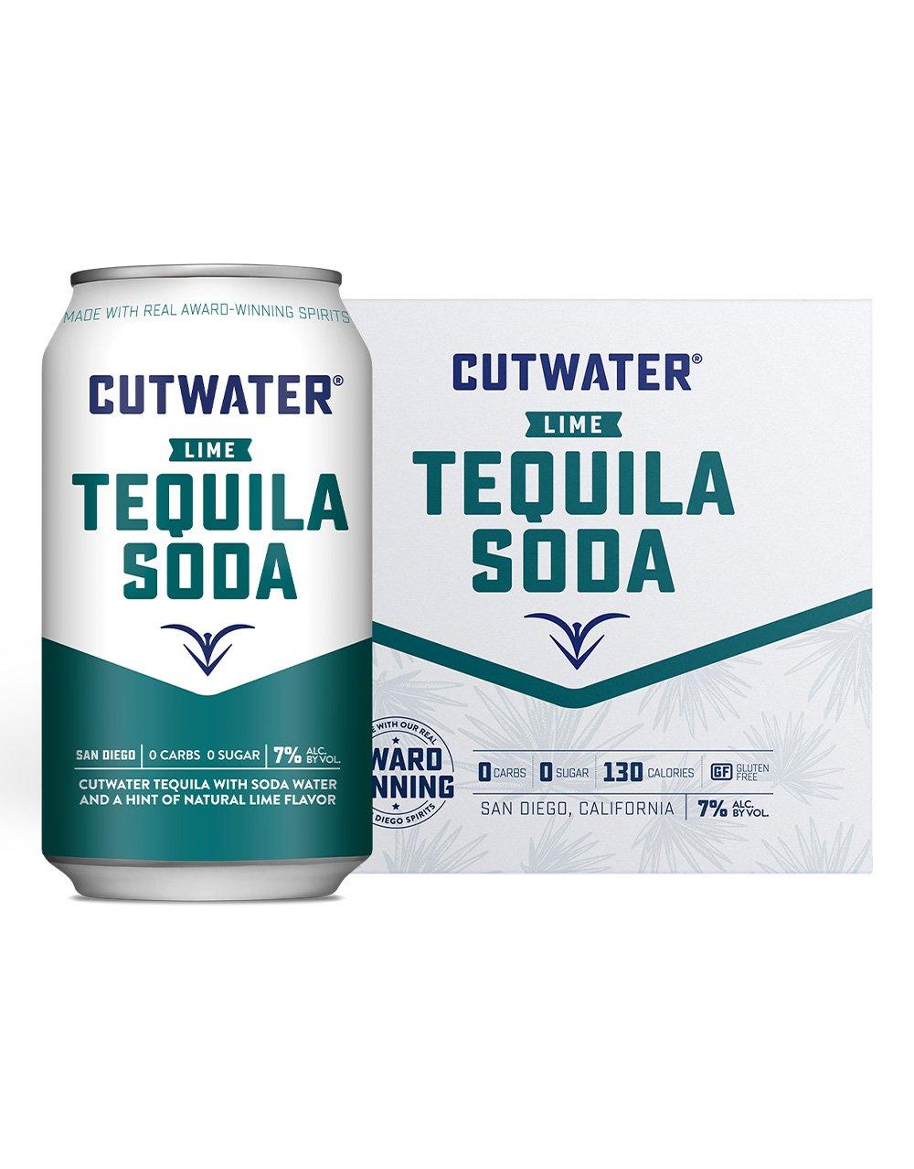CUTWATER LIME TEQUILA SODA CAN