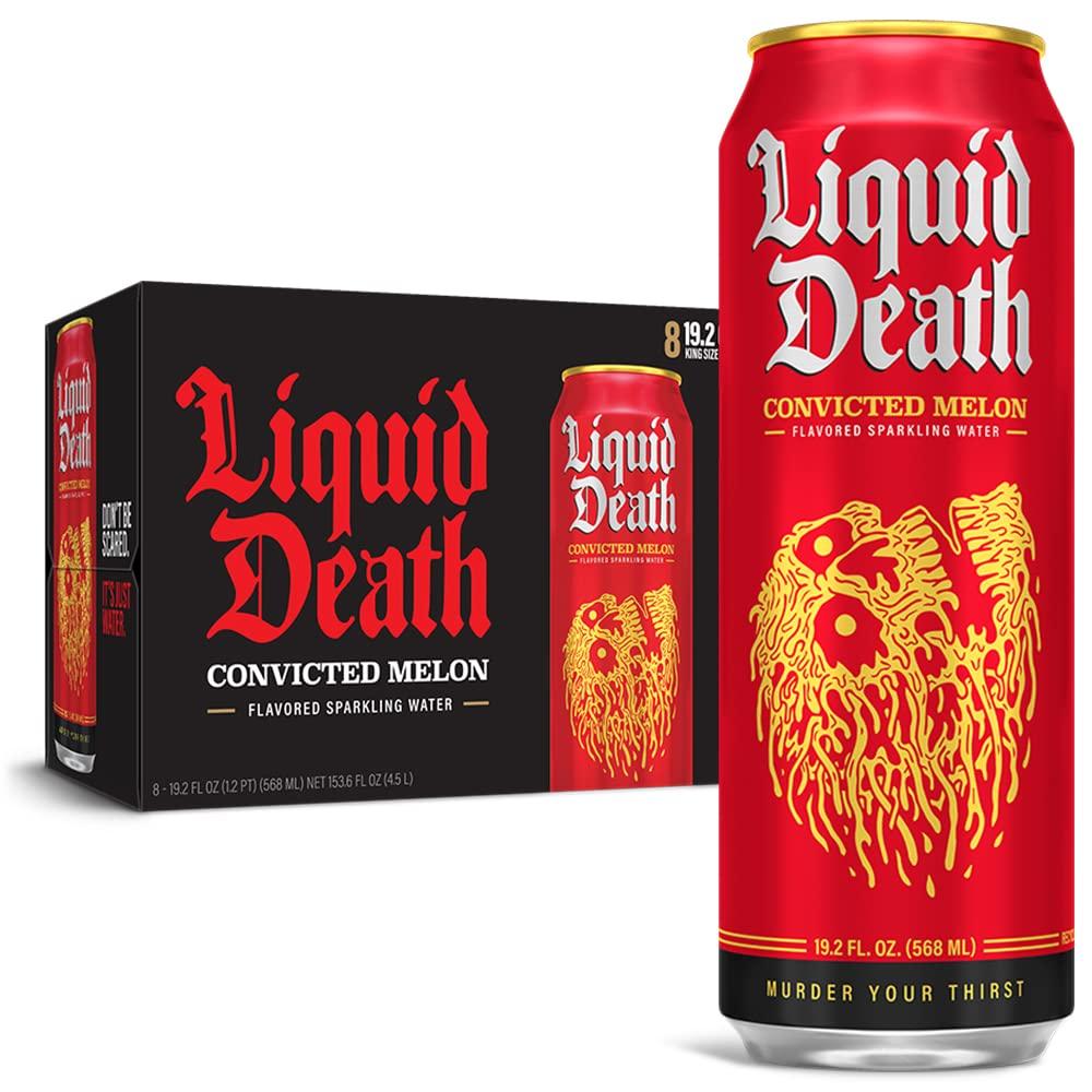LIQUID DEATH SPARKLING WATER, CONVICTED MELON