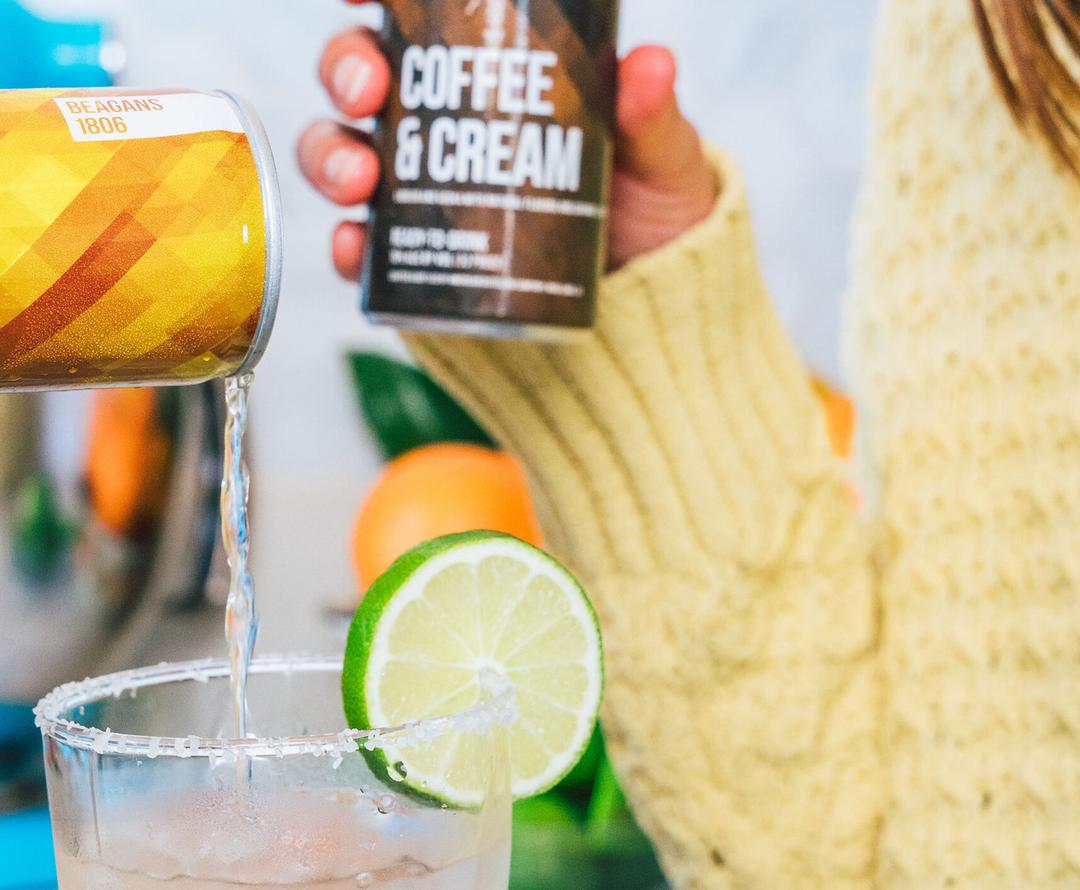 BEAGANS 1806 COFFEE AND CREAM CAN