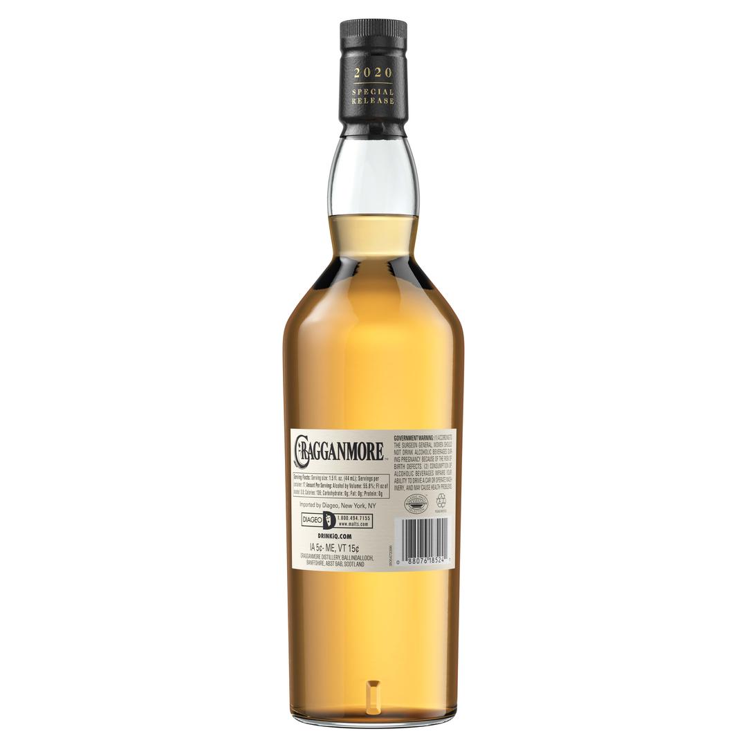 CRAGGANMORE 20 YEAR OLD SINGLE MALT SCOTCH WHISKY