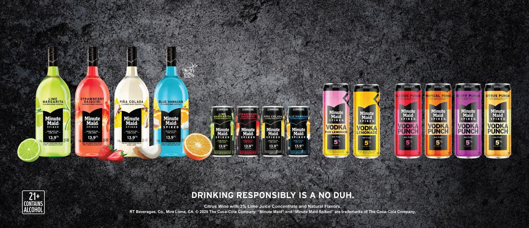 Minute Maid Spiked Cocktails