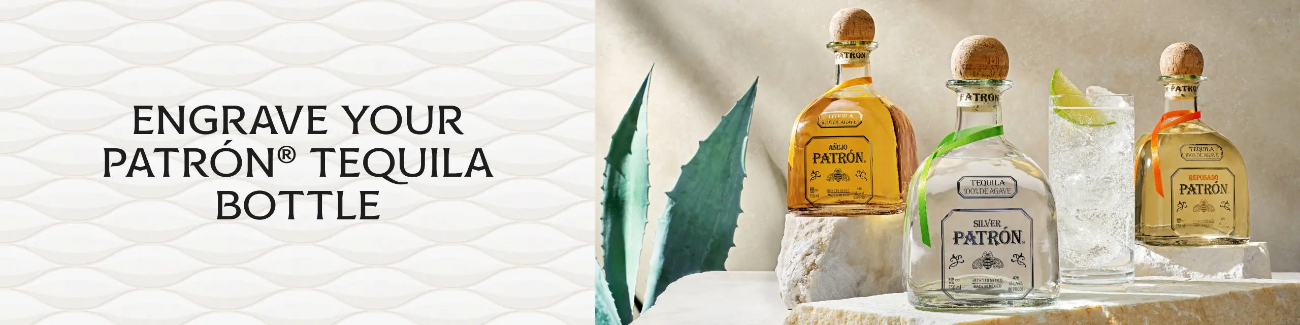 Engrave Your Patrón® Tequila Bottle