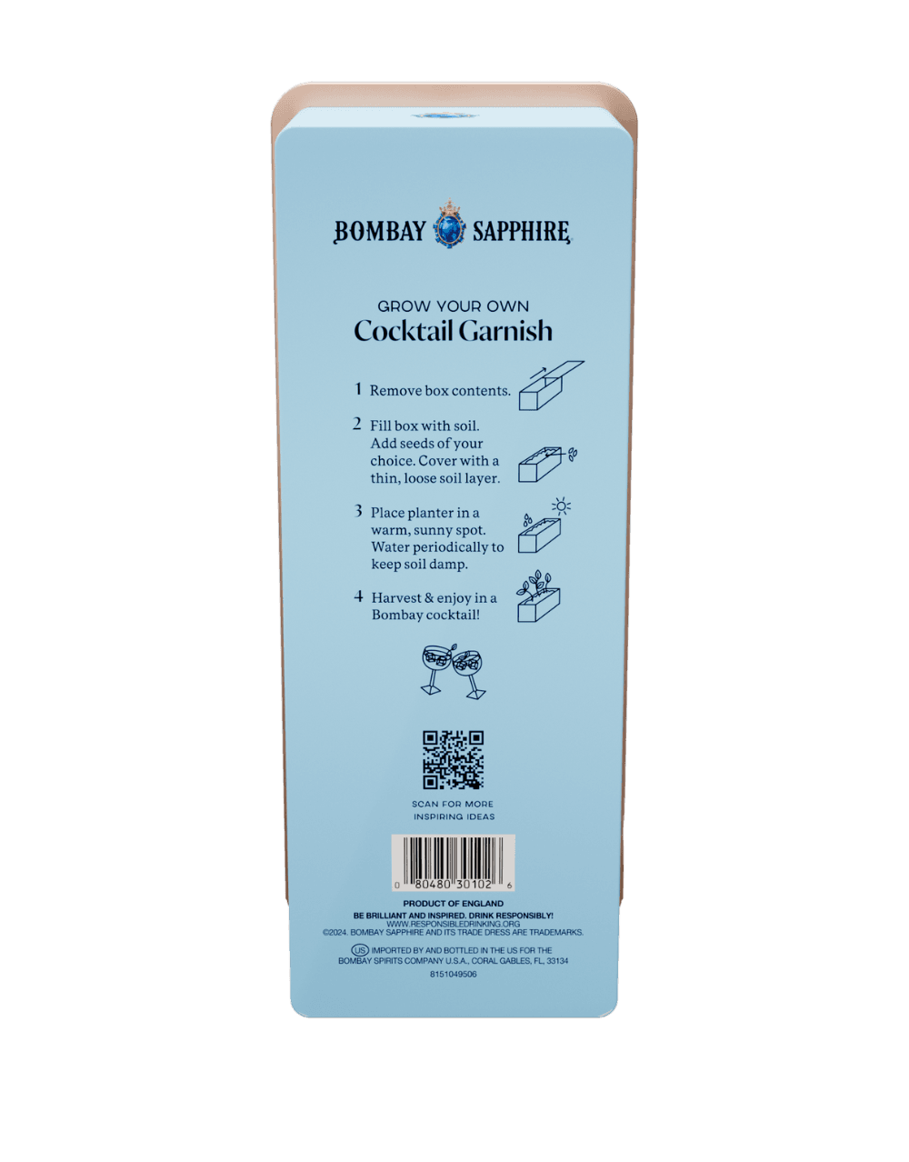 BOMBAY SAPPHIRE GIFT TIN