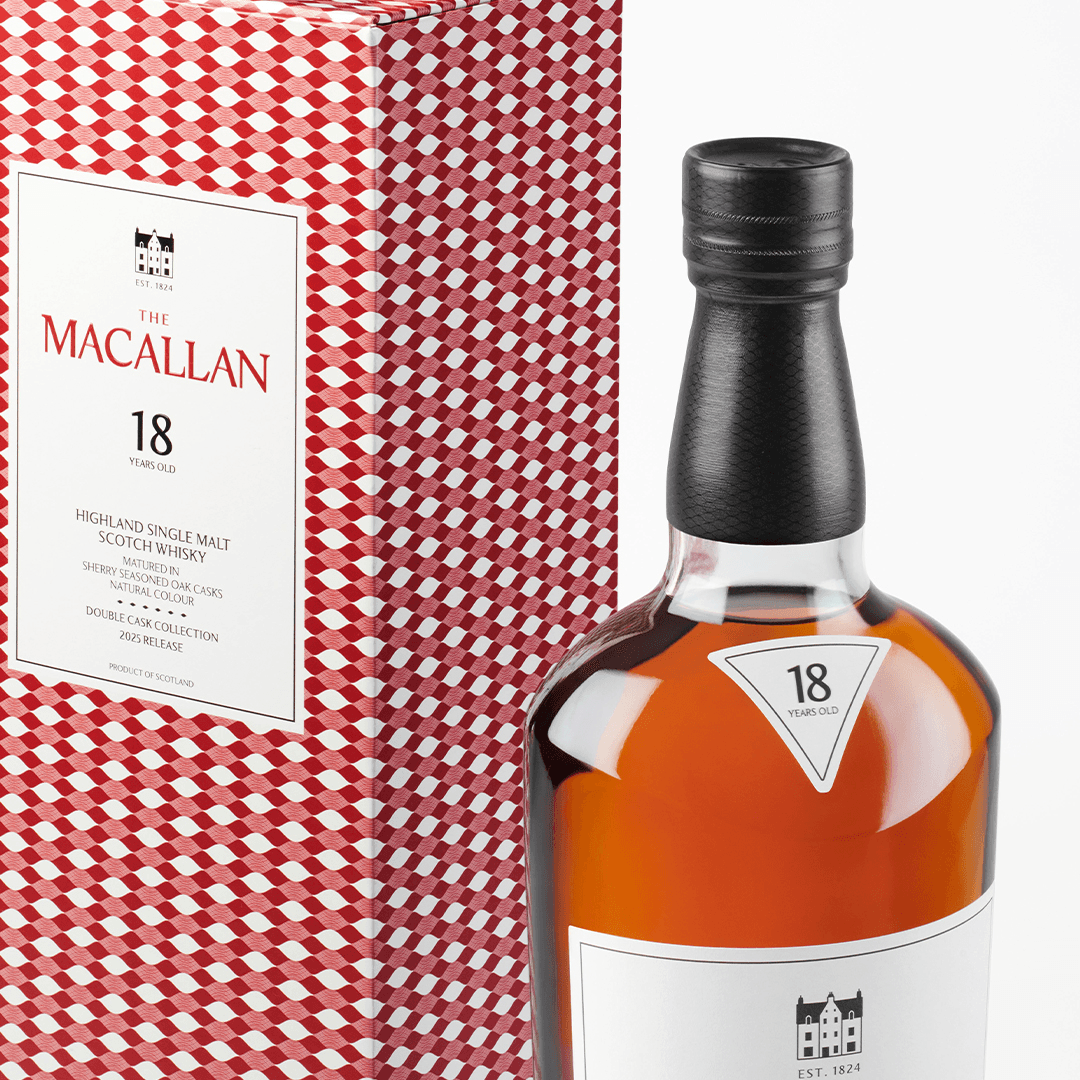 THE MACALLAN DOUBLE CASK 18 YEARS OLD SINGLE MALT WHISKY 2025 RELEASE