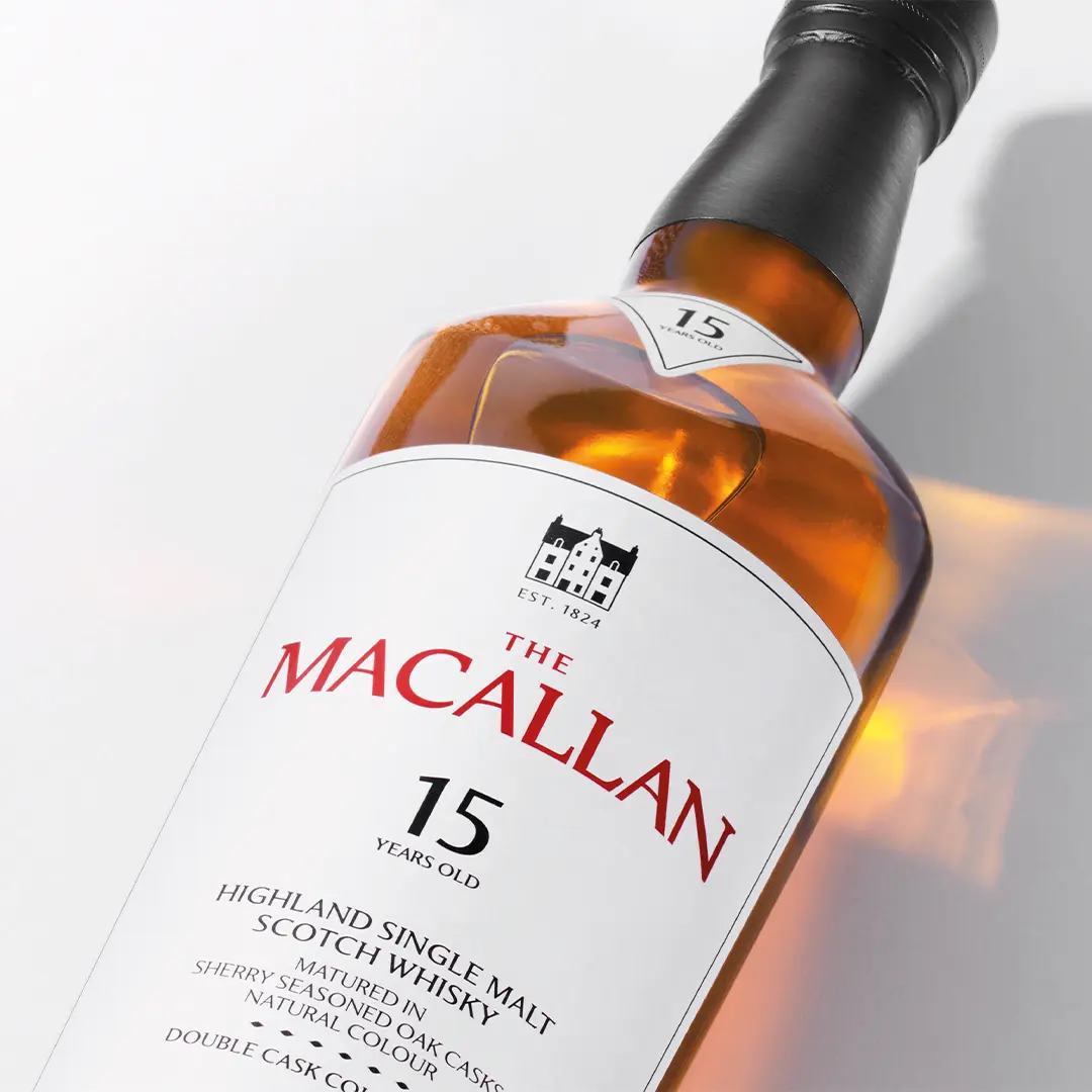 THE MACALLAN DOUBLE CASK 15 YEARS OLD SINGLE MALT WHISKY