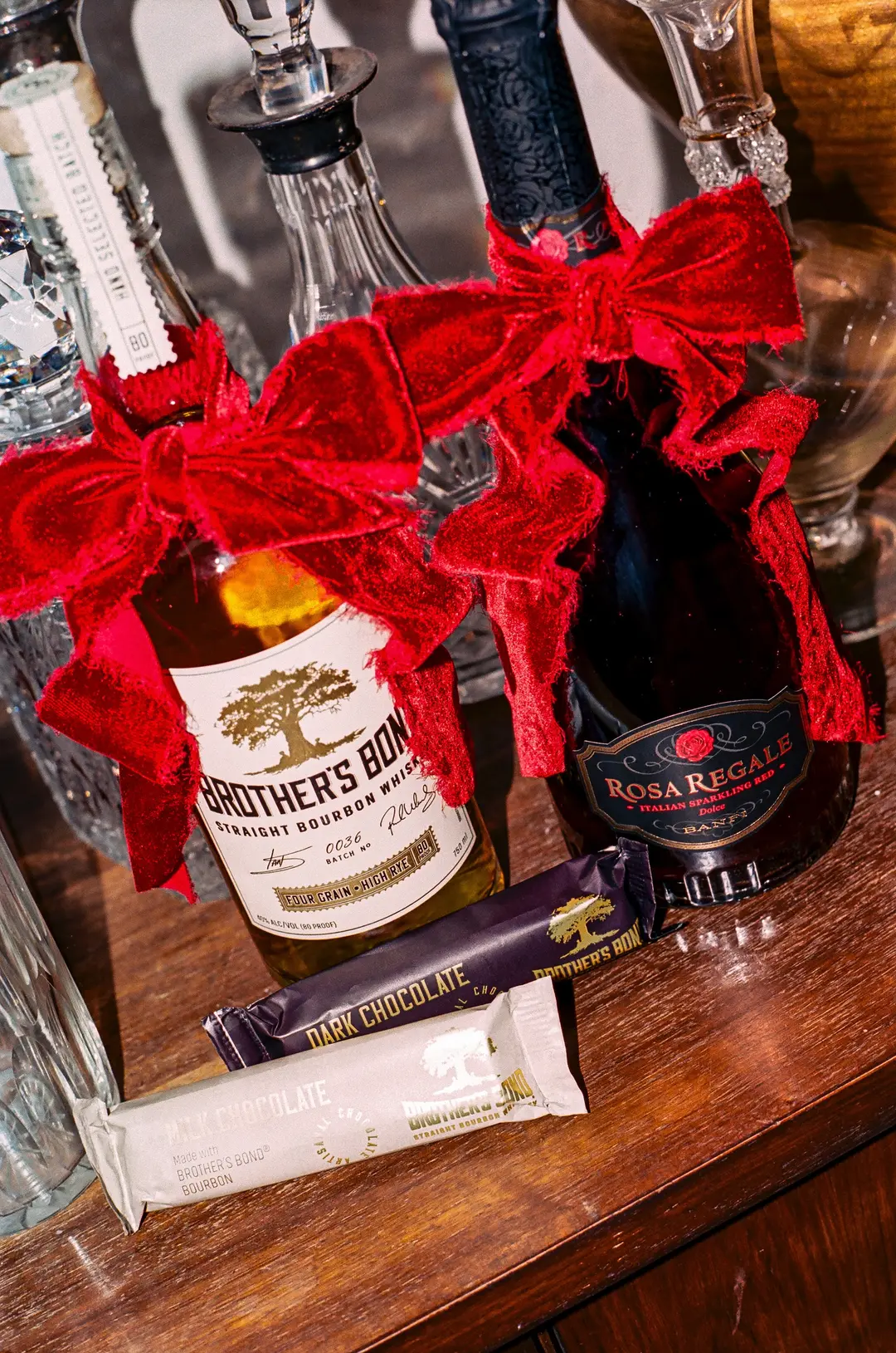 BROTHER'S BOND AND BANFI ROSA REGALE SPARKLING RED