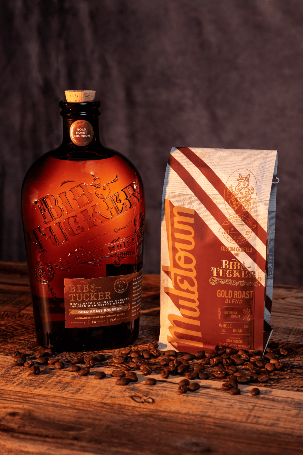 THE BIB & TUCKER GOLD ROAST BOURBON PROVISIONS PARCEL