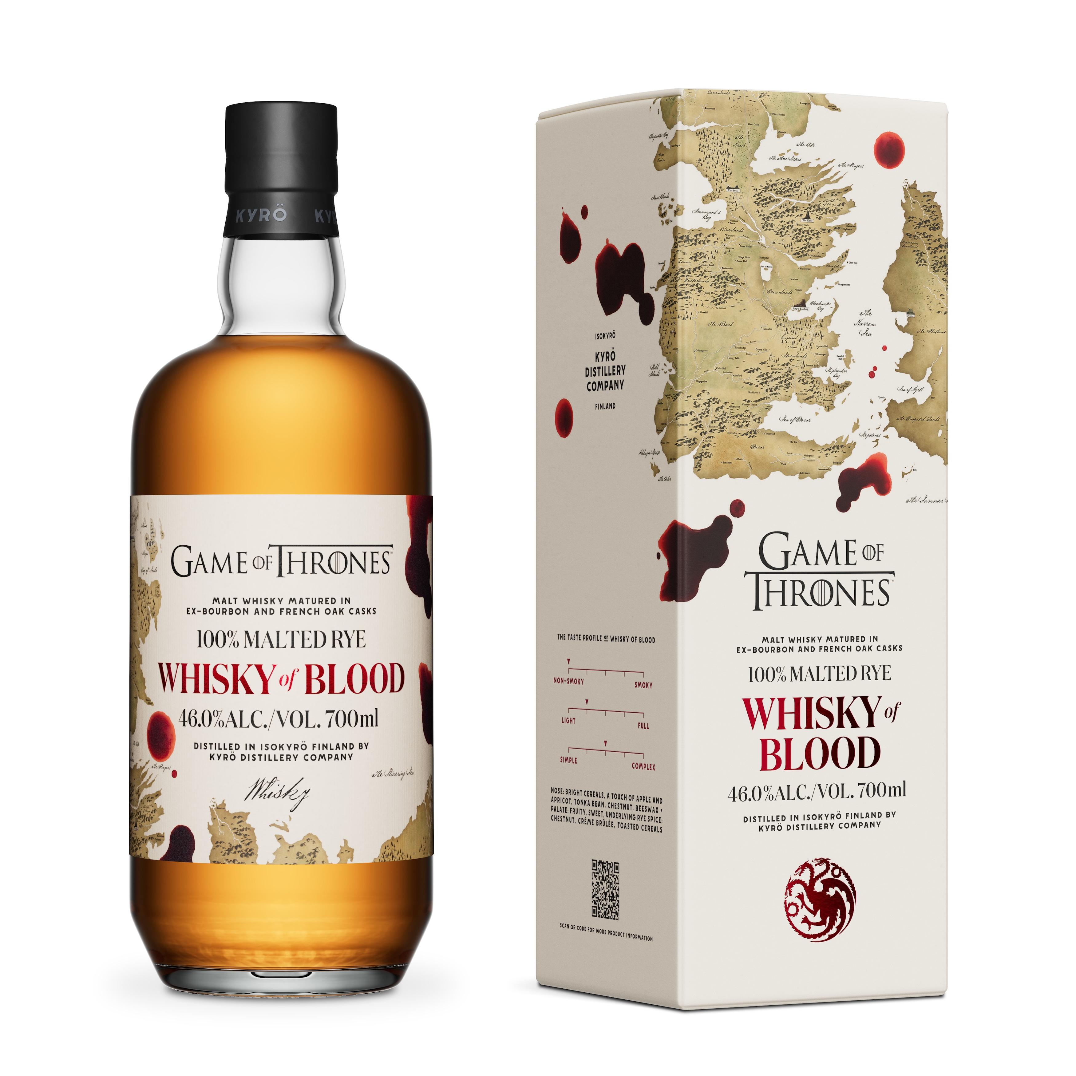 GAME OF THRONES X KYRÖ RYE WHISKEY BUNDLE