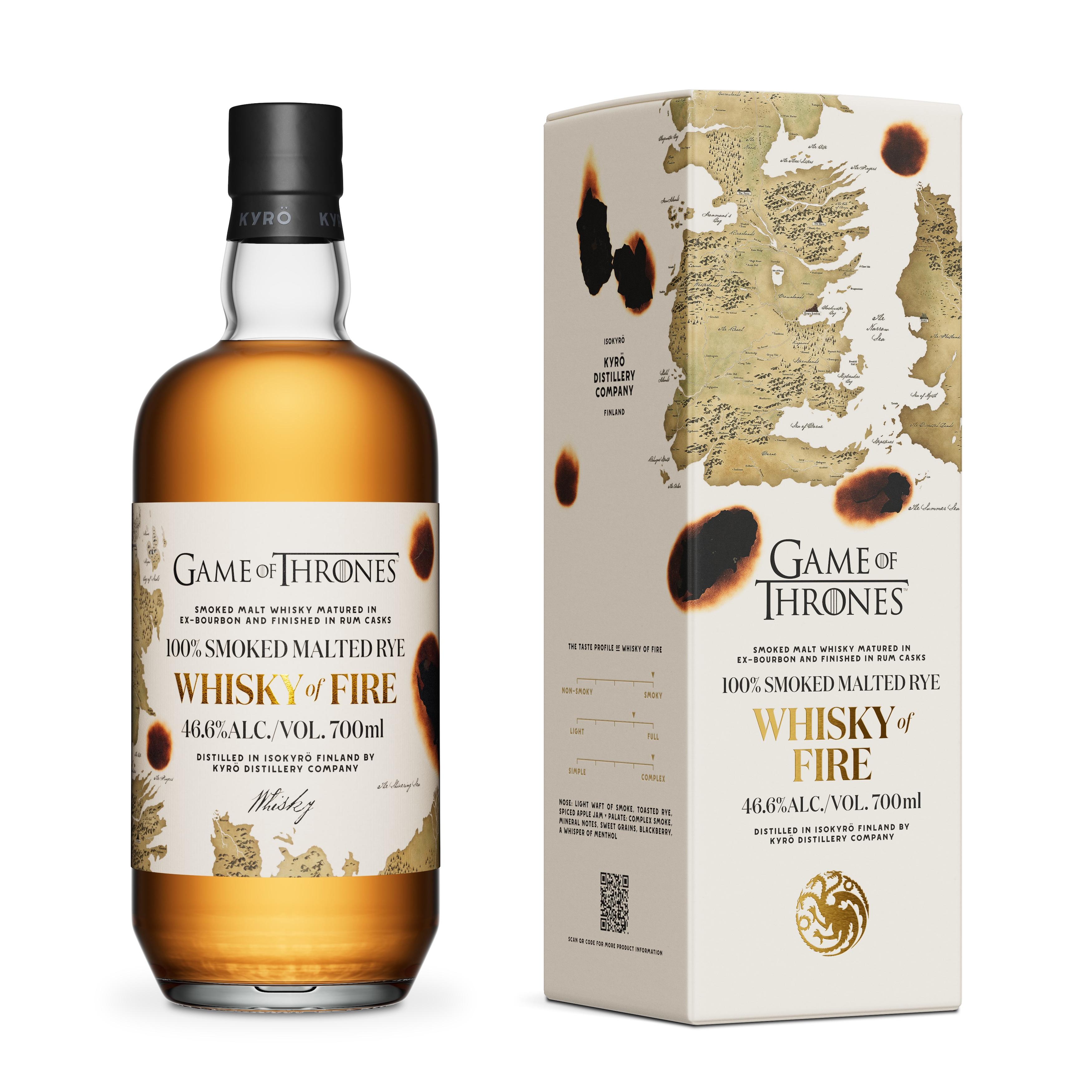 GAME OF THRONES X KYRÖ RYE WHISKEY BUNDLE