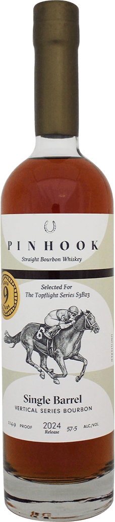 PINHOOK TRUE 9 YEAR OLD SINGLE BARREL BOURBON S3B23