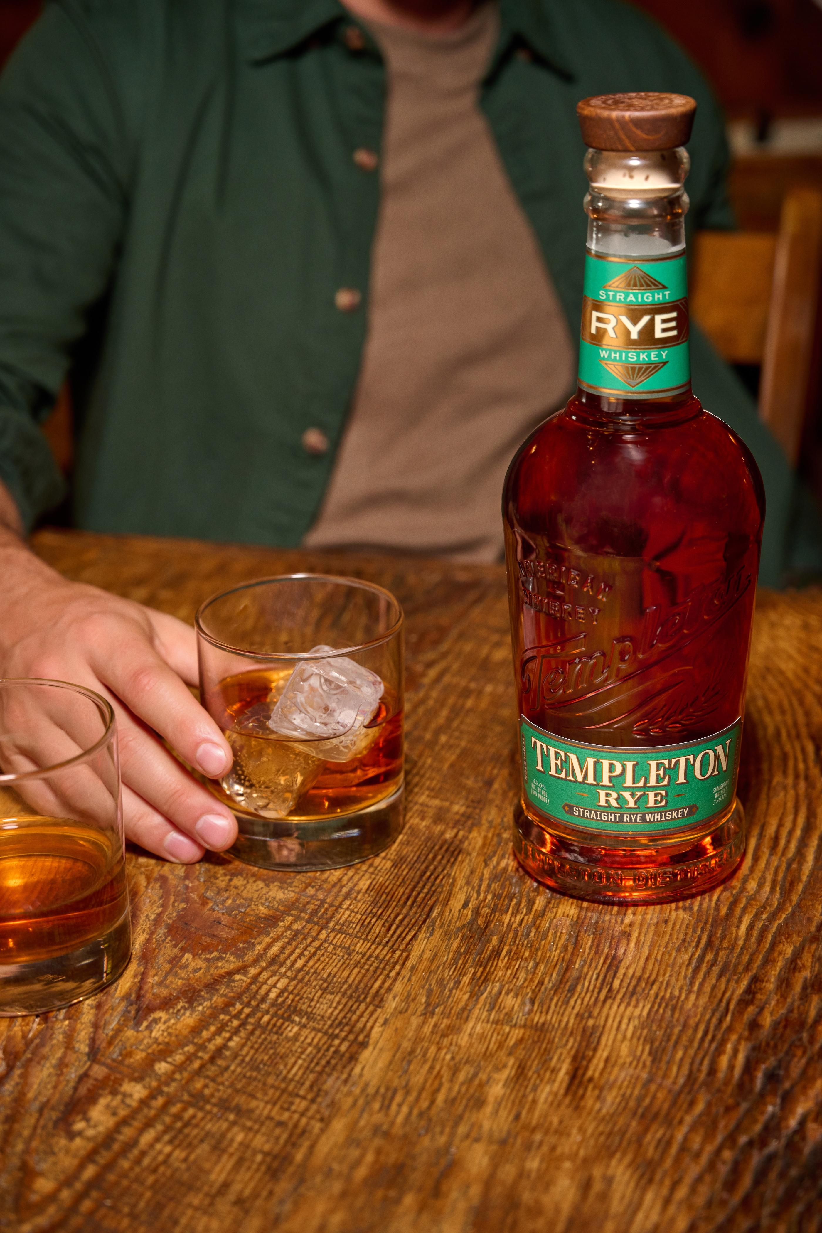 TEMPLETON STRAIGHT RYE WHISKEY