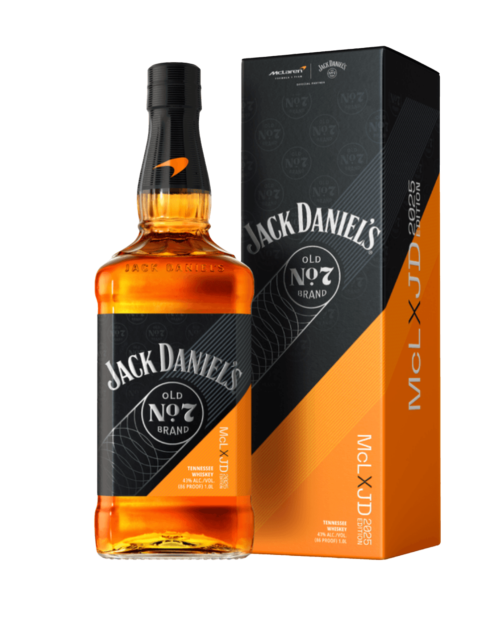JACK DANIEL'S TENNESSEE WHISKEY MCLAREN 2025 F1 RACING EDITION