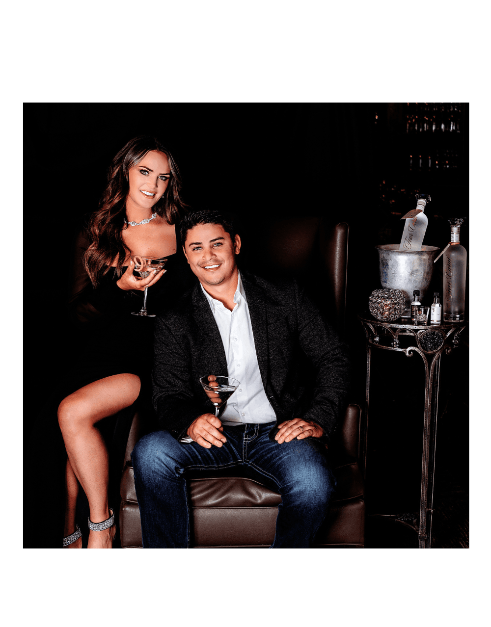 FOUR CARAT VODKA PRINCESS CUT