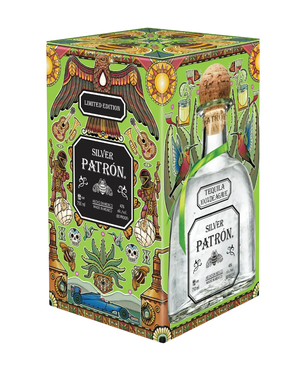 PATRÓN® SILVER LIMITED-EDITION MEXICAN HERITAGE TIN 2023