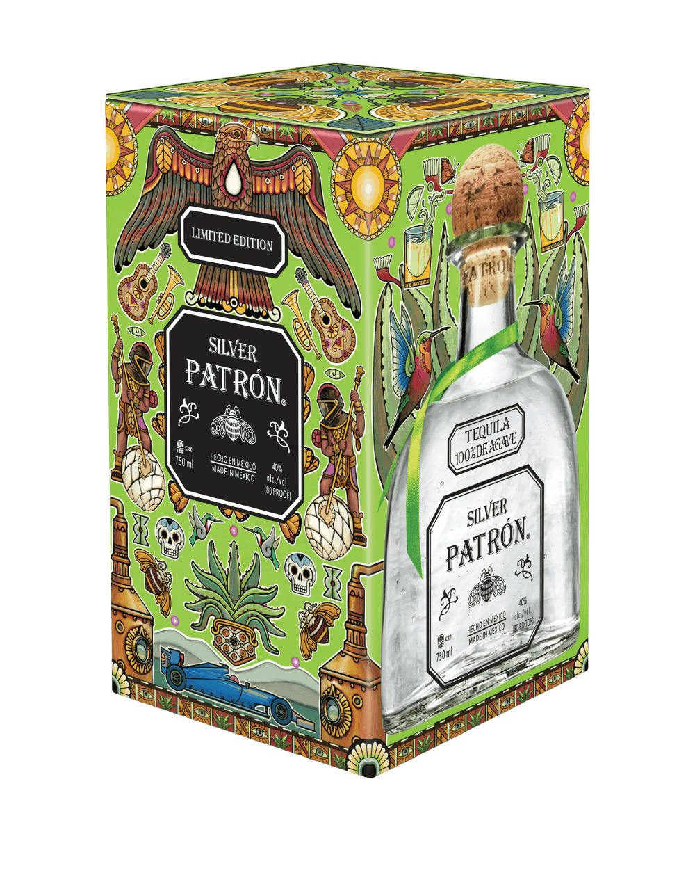 PATRÓN® SILVER LIMITED-EDITION MEXICAN HERITAGE TIN 2023