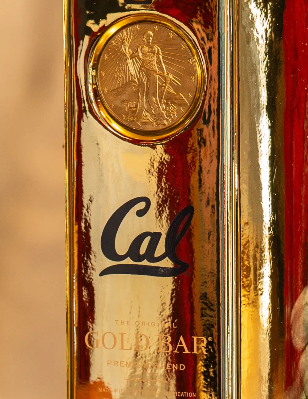 GOLD BAR® WHISKEY CAL GOLDEN BEARS LIMITED EDITION