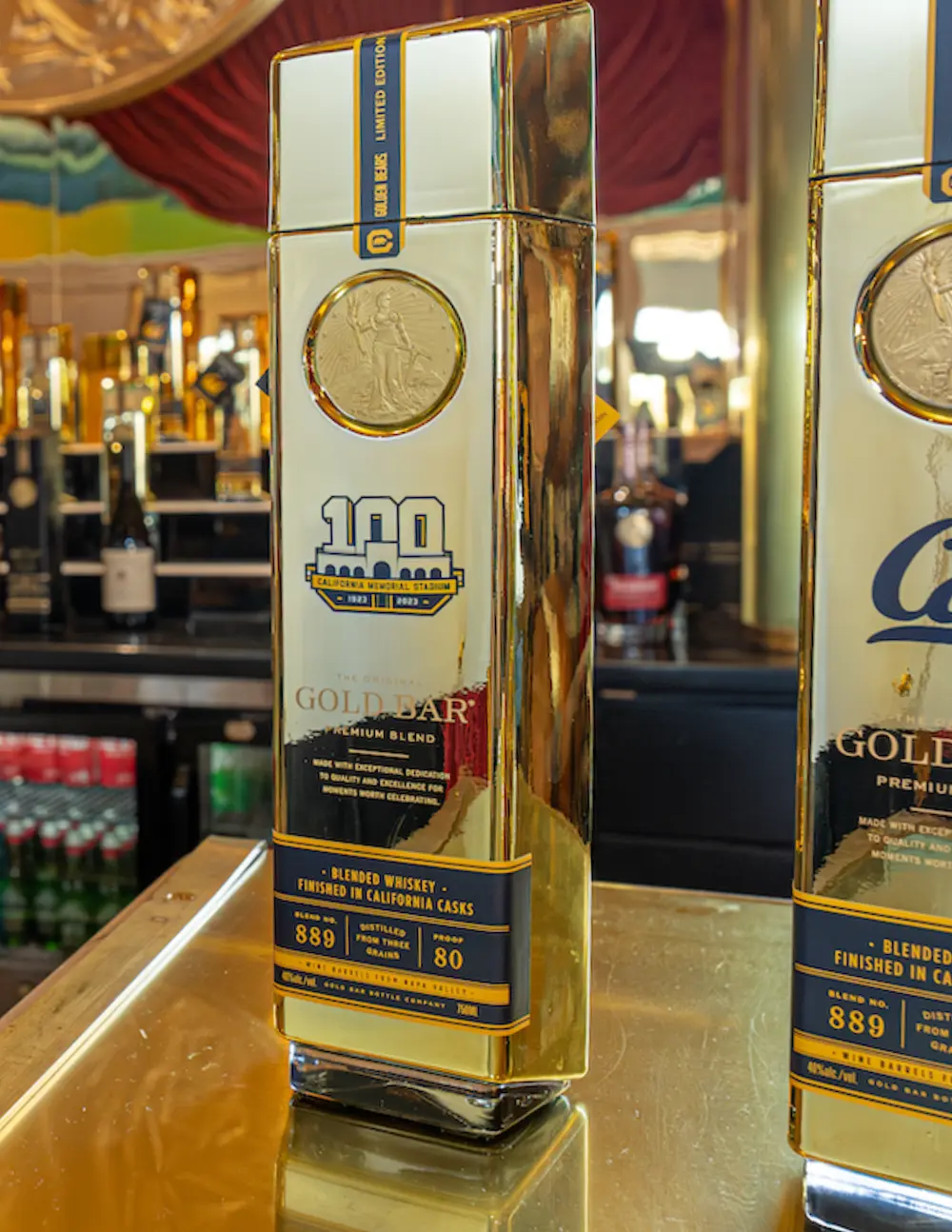 GOLD BAR® WHISKEY CAL MEMORIAL STADIUM LIMITED EDITION