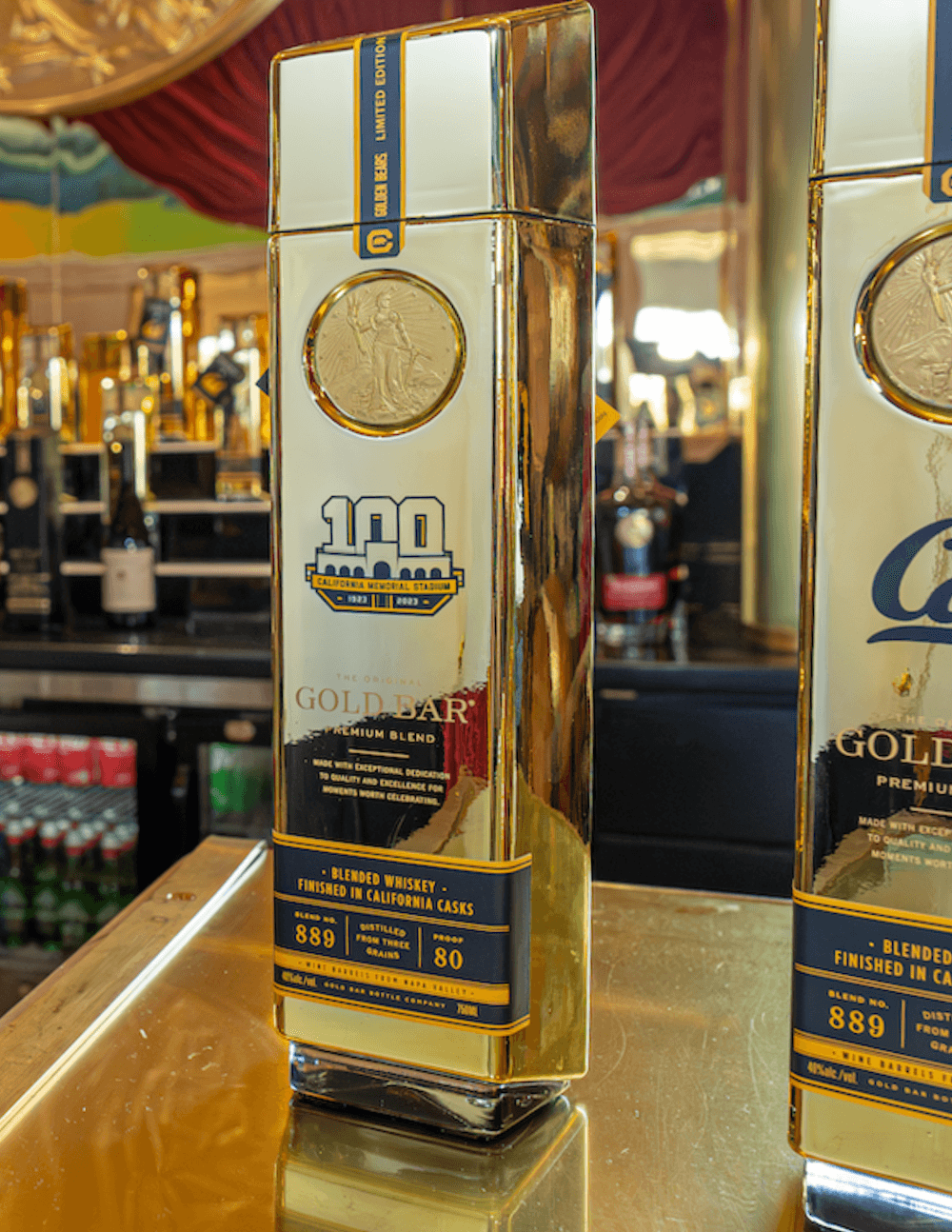 GOLD BAR® WHISKEY CAL MEMORIAL STADIUM LIMITED EDITION