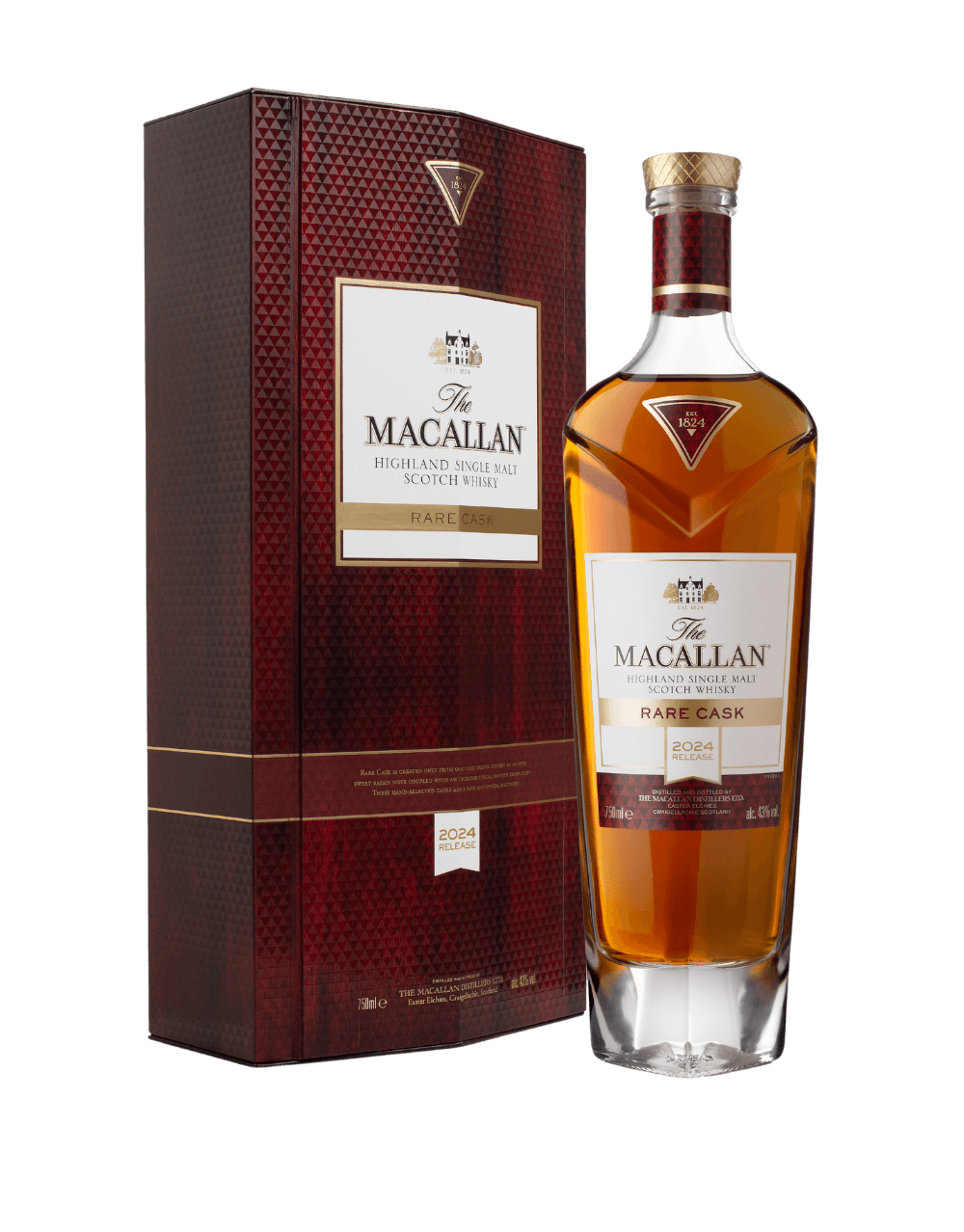 THE MACALLAN RARE CASK SINGLE MALT WHISKY 2024 RELEASE