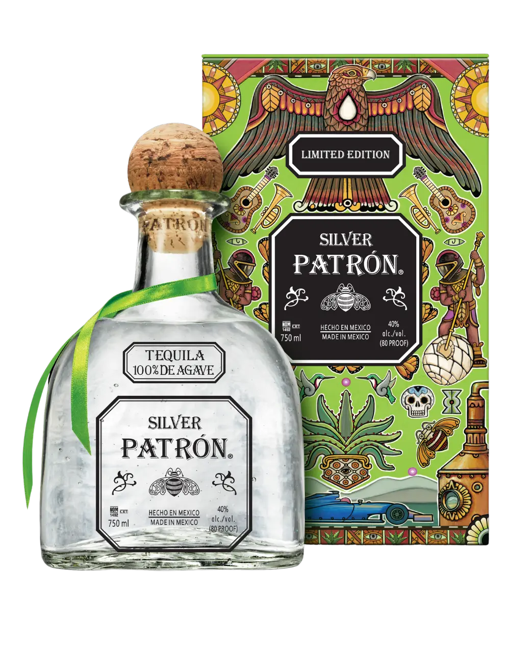 PATRÓN® SILVER LIMITED-EDITION MEXICAN HERITAGE TIN 2023