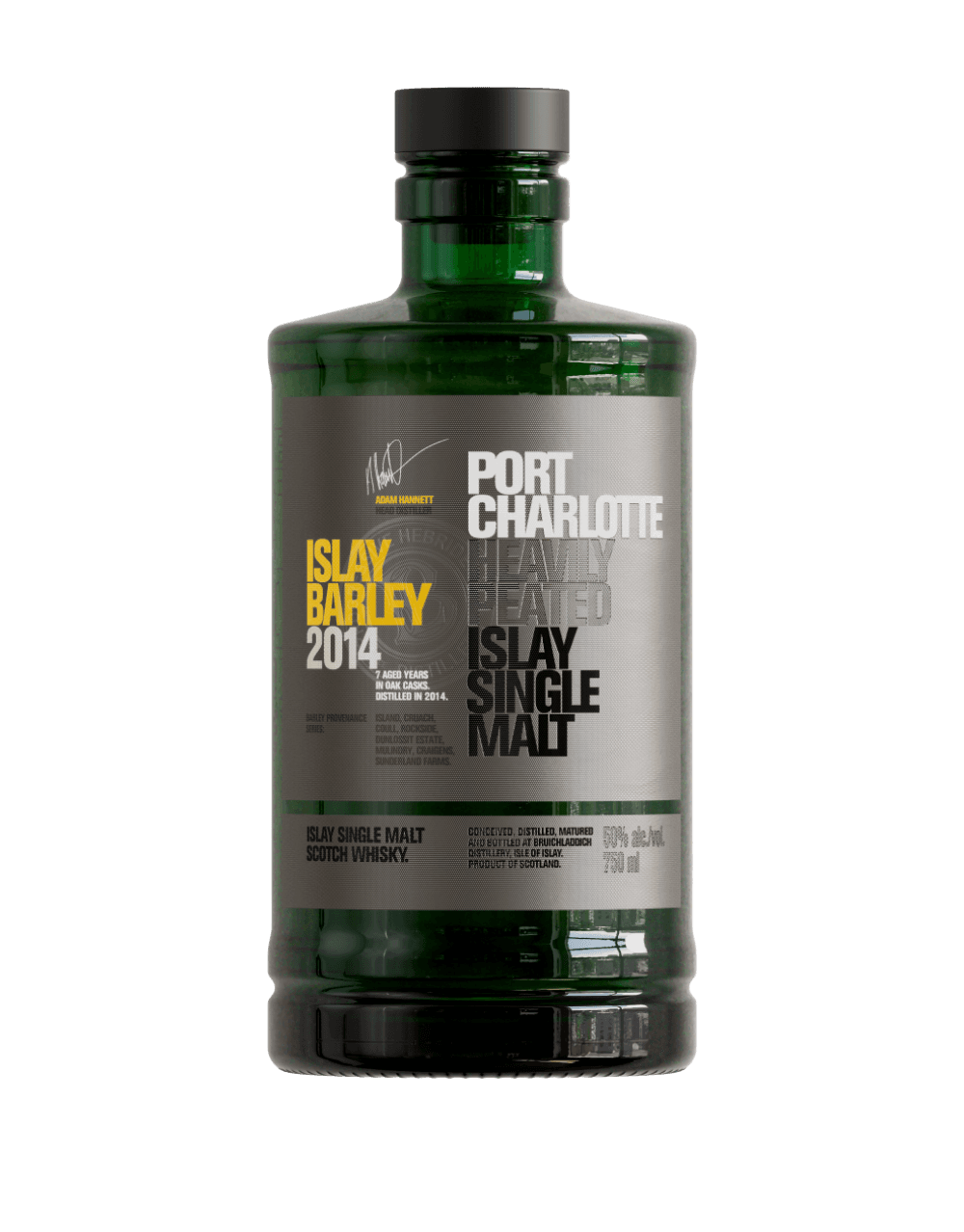 BRUICHLADDICH® PORT CHARLOTTE ISLAY BARLEY 2014 SINGLE MALT WHISKEY