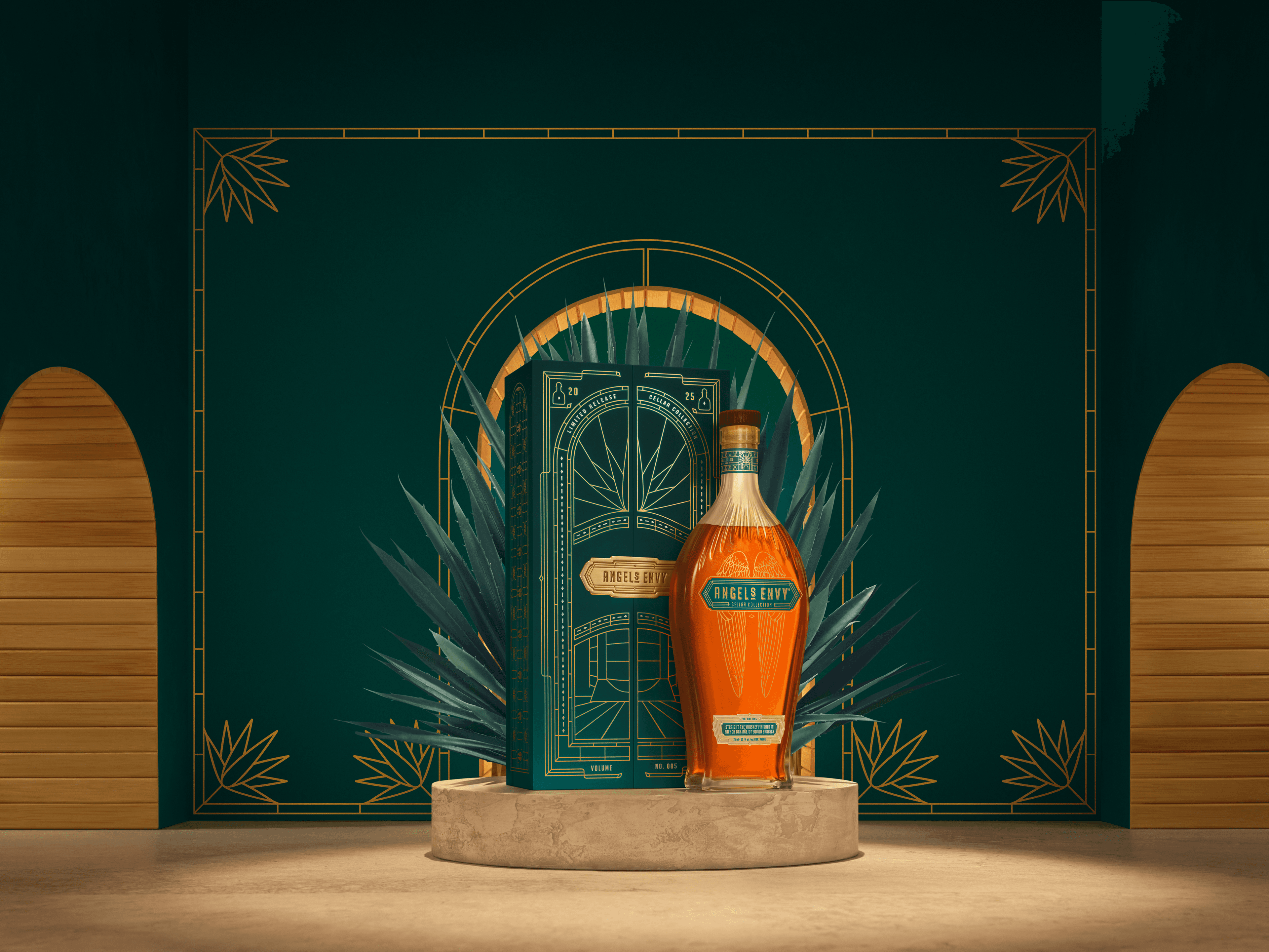 ANGEL'S ENVY, CELLAR COLLECTION VOL. 5 STRAIGHT RYE WHISKEY