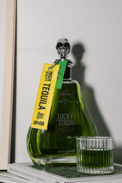 LUCKY STASH HEMP INFUSED TEQUILA HIGH PROOF EDITION