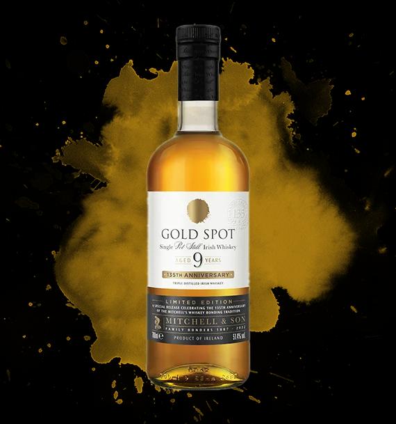 GOLD SPOT SINGLE POT STILL IRISH WHISKEY 135TH ANNIVERSARY LIMITED EDITION 9 YR