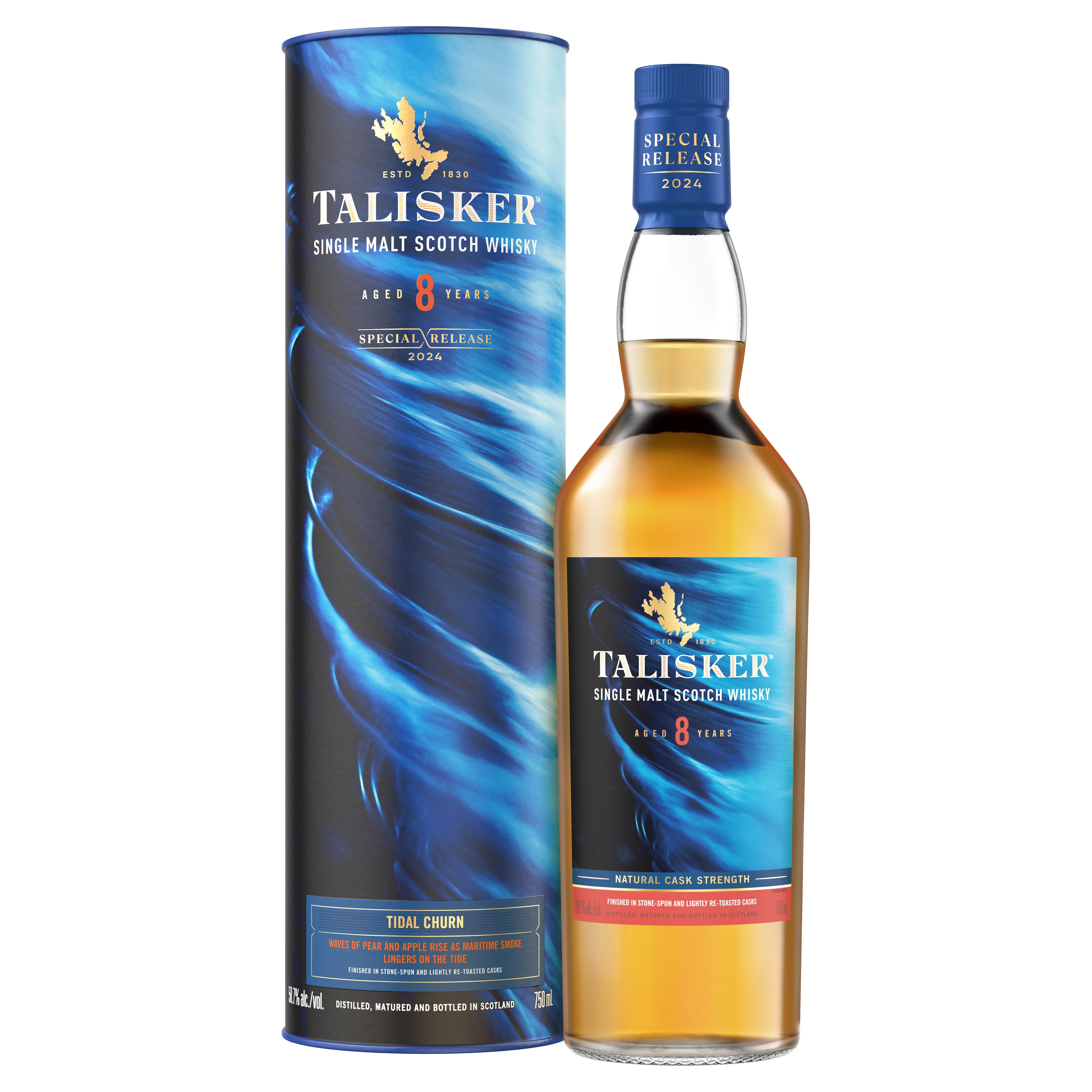 TALISKER TIDAL CHURN 8 YEAR OLD 2024 SPECIAL RELEASE SINGLE MALT SCOTCH WHISKY