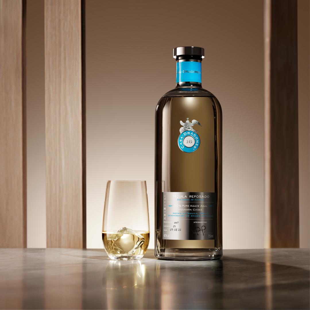 TEQUILA CASA DRAGONES REPOSADO MIZUNARA