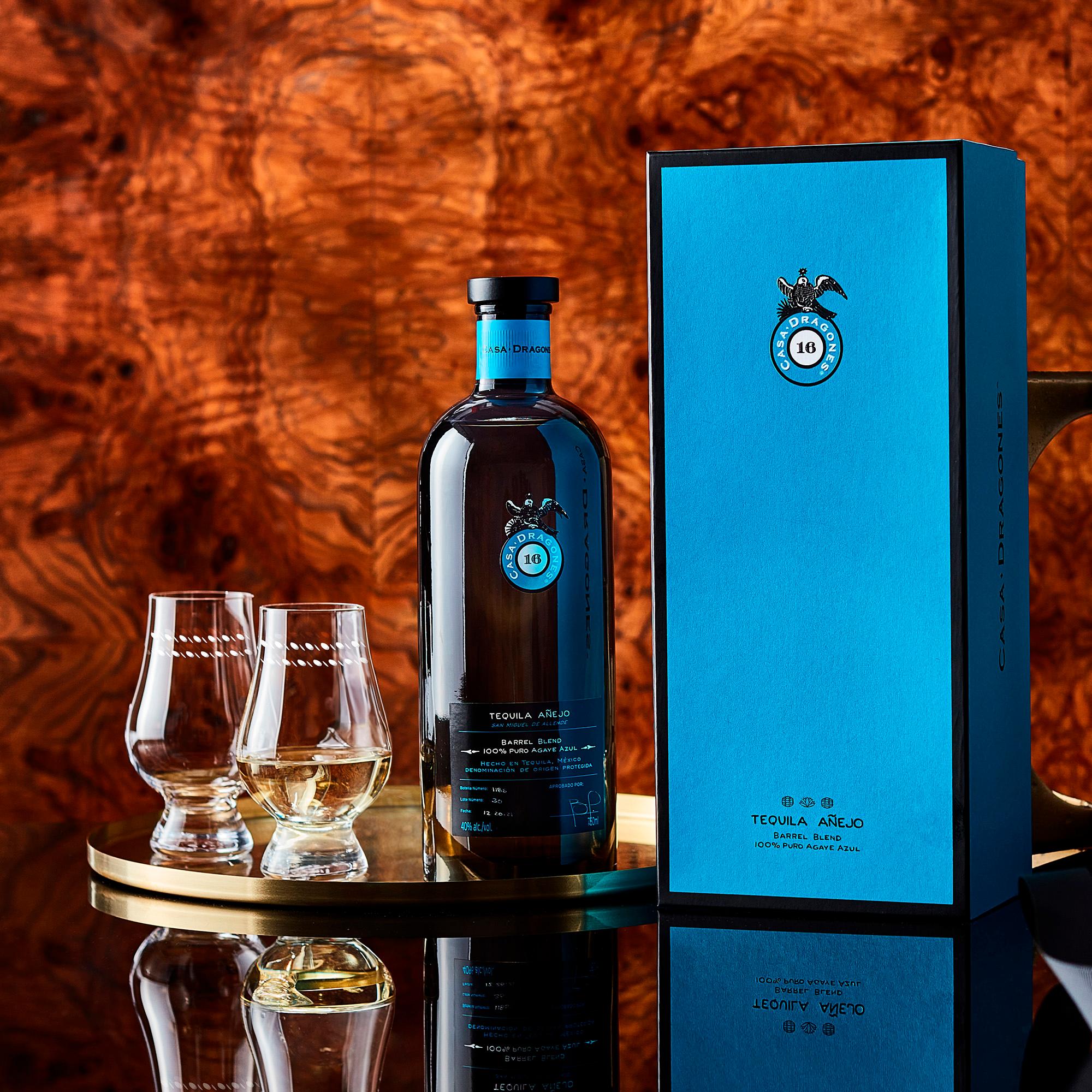 TEQUILA CASA DRAGONES AÑEJO BARREL BLEND