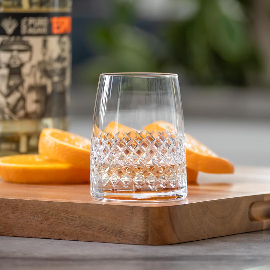 ROLF GLASS DIAMOND TEQUILA TASTING GLASS