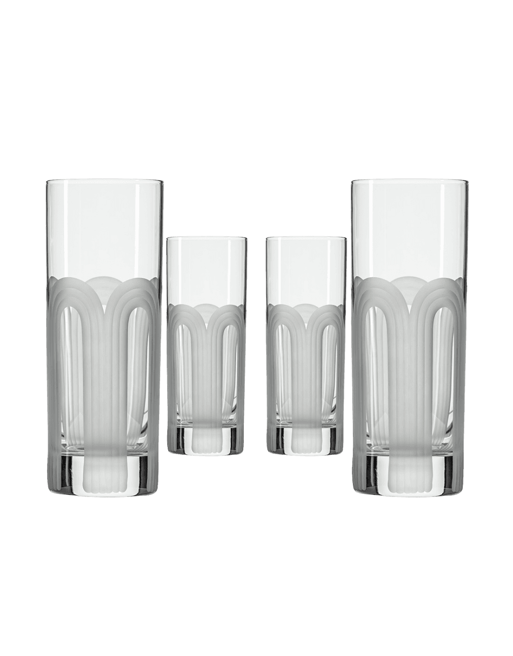 ROLF GLASS MID-CENTURY MODERN HIGHBALL COLLINS GLASS