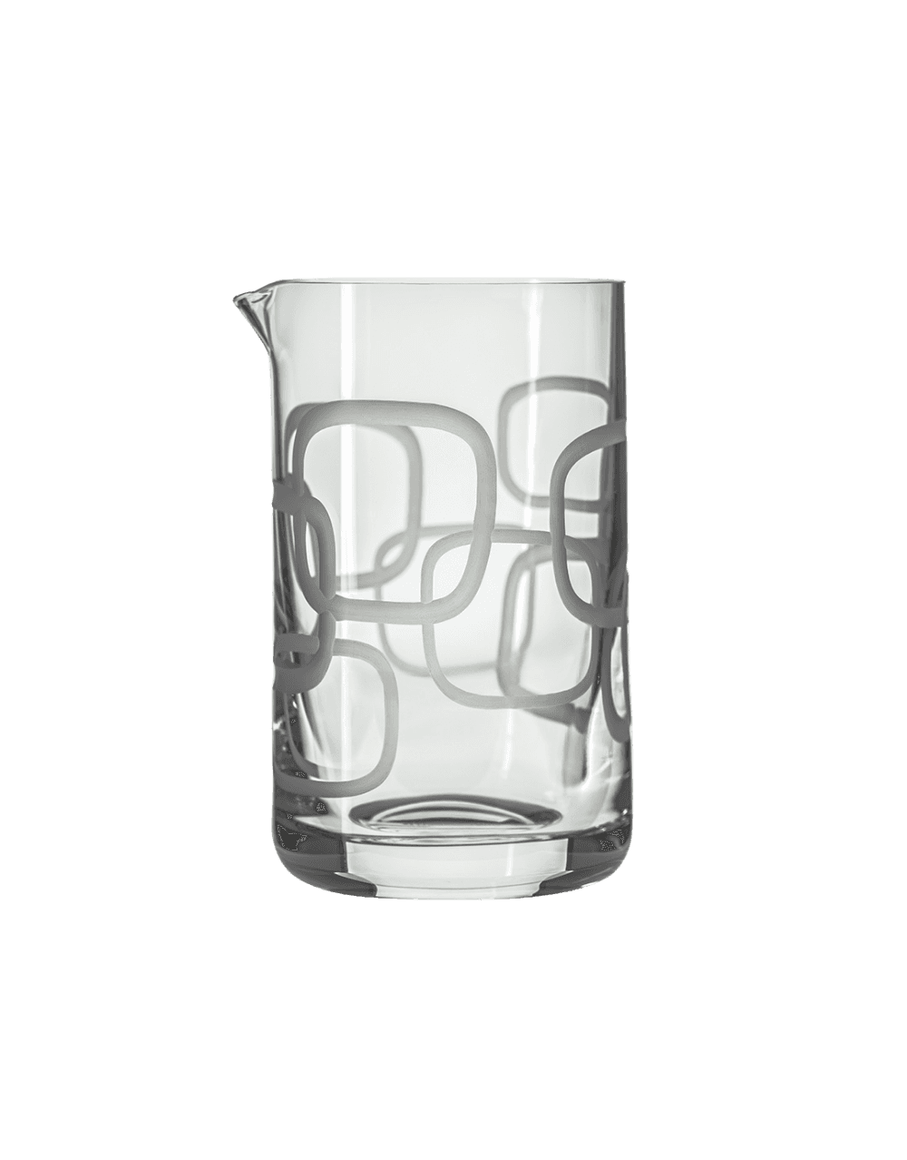 ROLF GLASS MID-CENTURY MODERN COCKTAIL MIXING GLASS