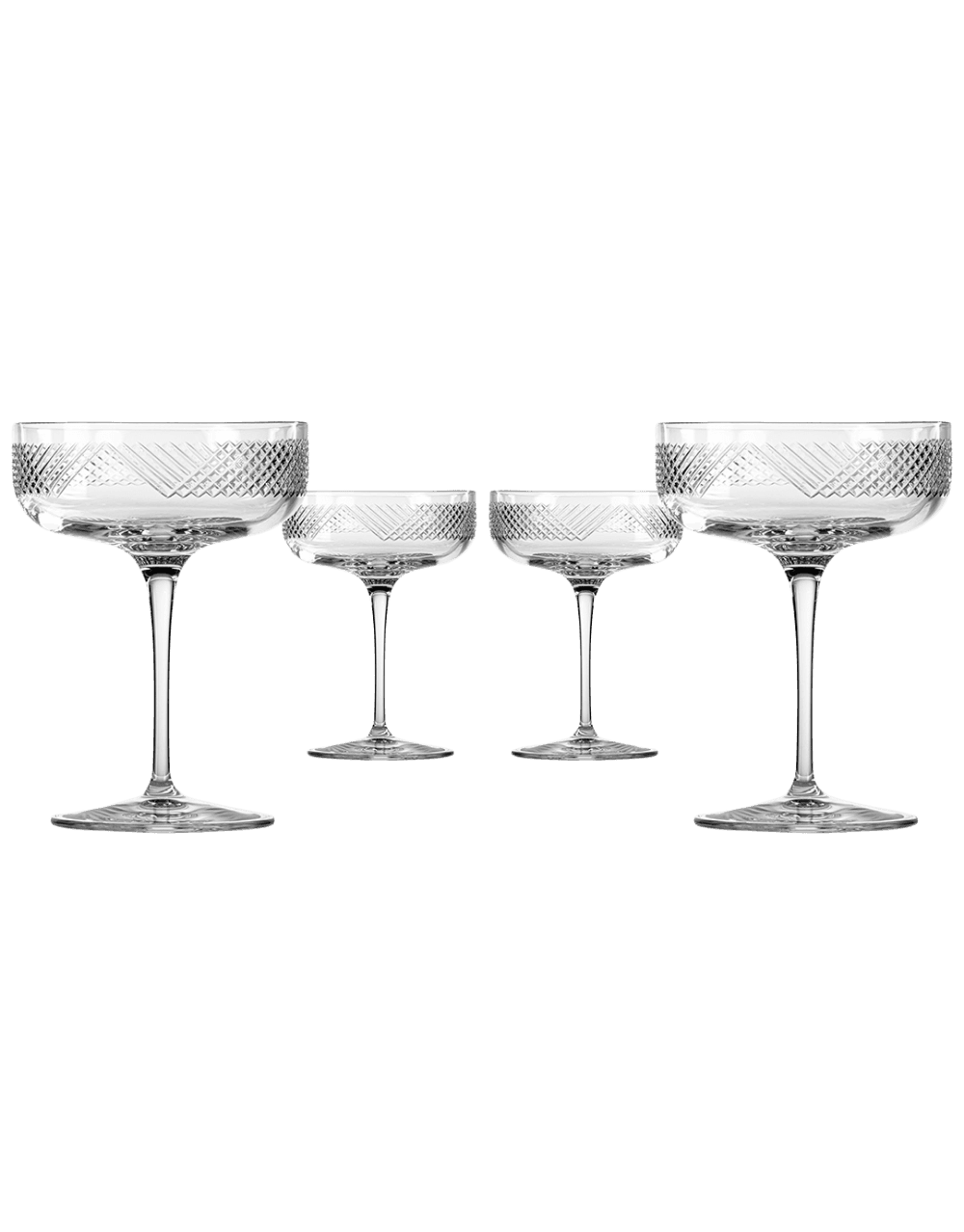 ROLF GLASS BOURBON STREET CHAMPAGNE COUPE