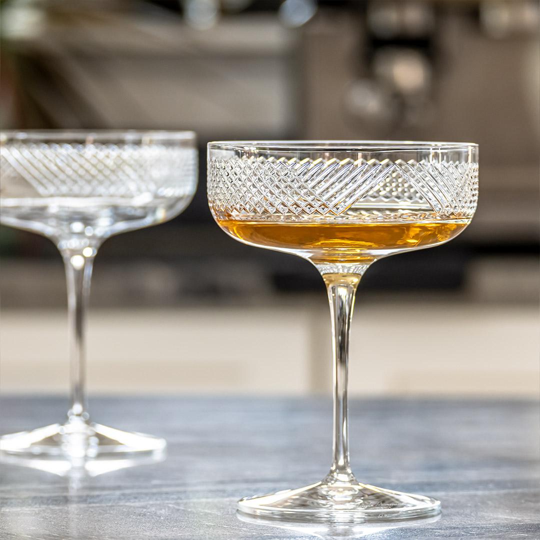 ROLF GLASS BOURBON STREET CHAMPAGNE COUPE