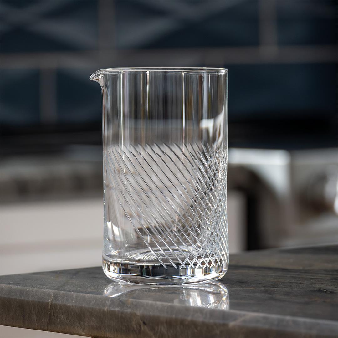 ROLF GLASS BOURBON STREET COCKTAIL MIXING GLASS