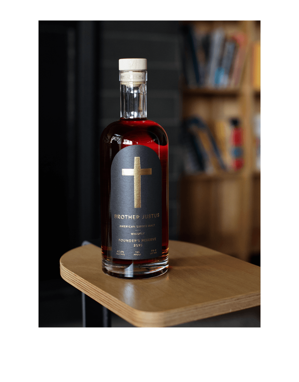 BROTHER JUSTUS FOUNDER'S RESERVE IV AMERICAN WHISKEY