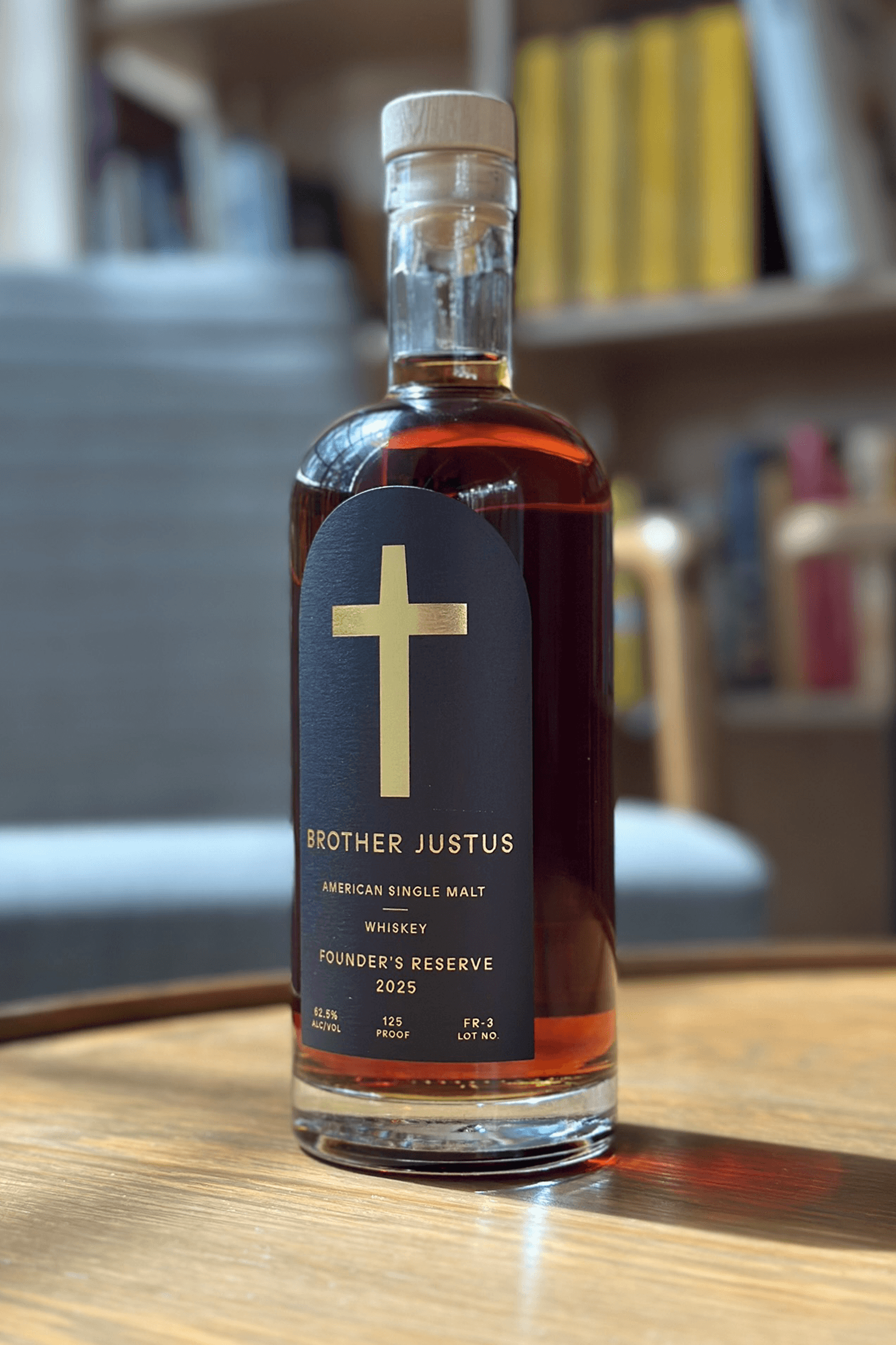 BROTHER JUSTUS FOUNDER'S RESERVE IV AMERICAN WHISKEY