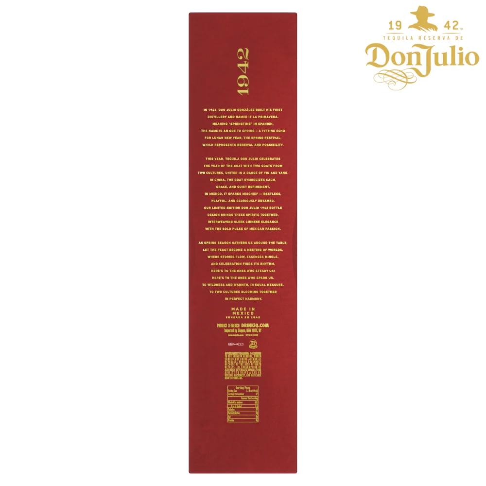 DON JULIO 1942 YEAR OF THE GOAT 2027 LIMITED EDITION