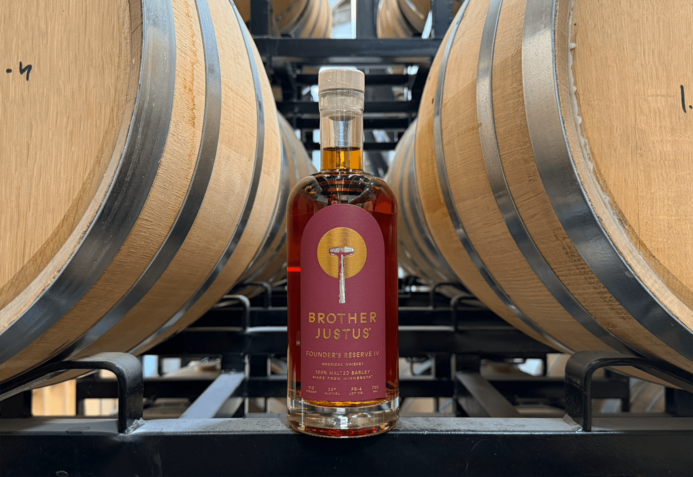 BROTHER JUSTUS FOUNDER'S RESERVE AMERICAN SINGLE MALT WHISKEY 2026