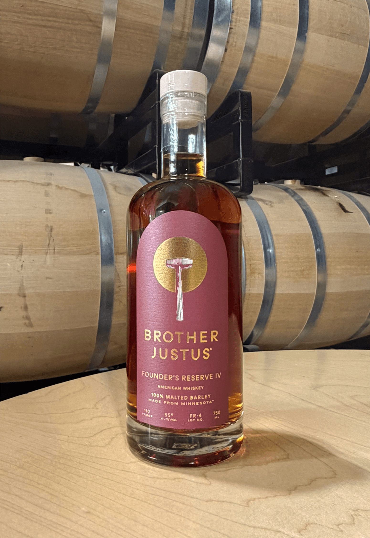 BROTHER JUSTUS FOUNDER'S RESERVE AMERICAN SINGLE MALT WHISKEY 2026