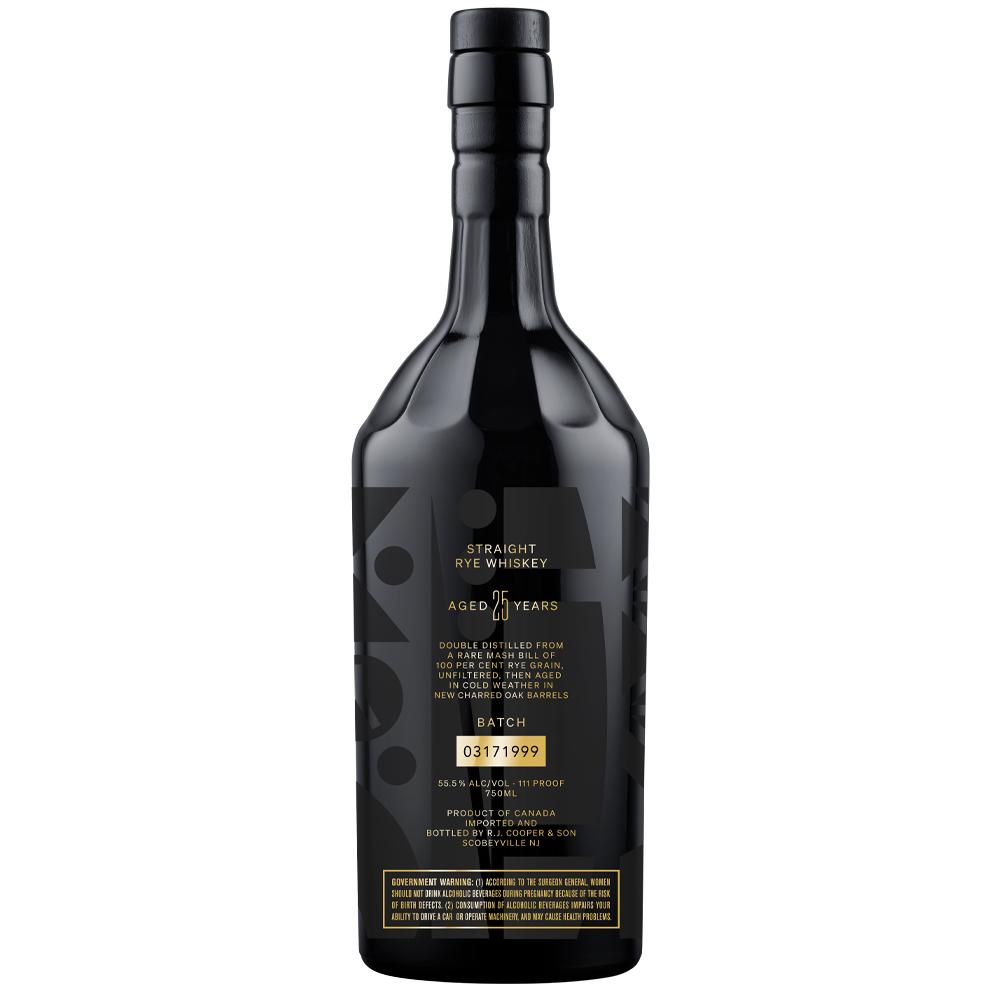 LOCK STOCK & BARREL 25 YR STRAIGHT RYE WHISKEY