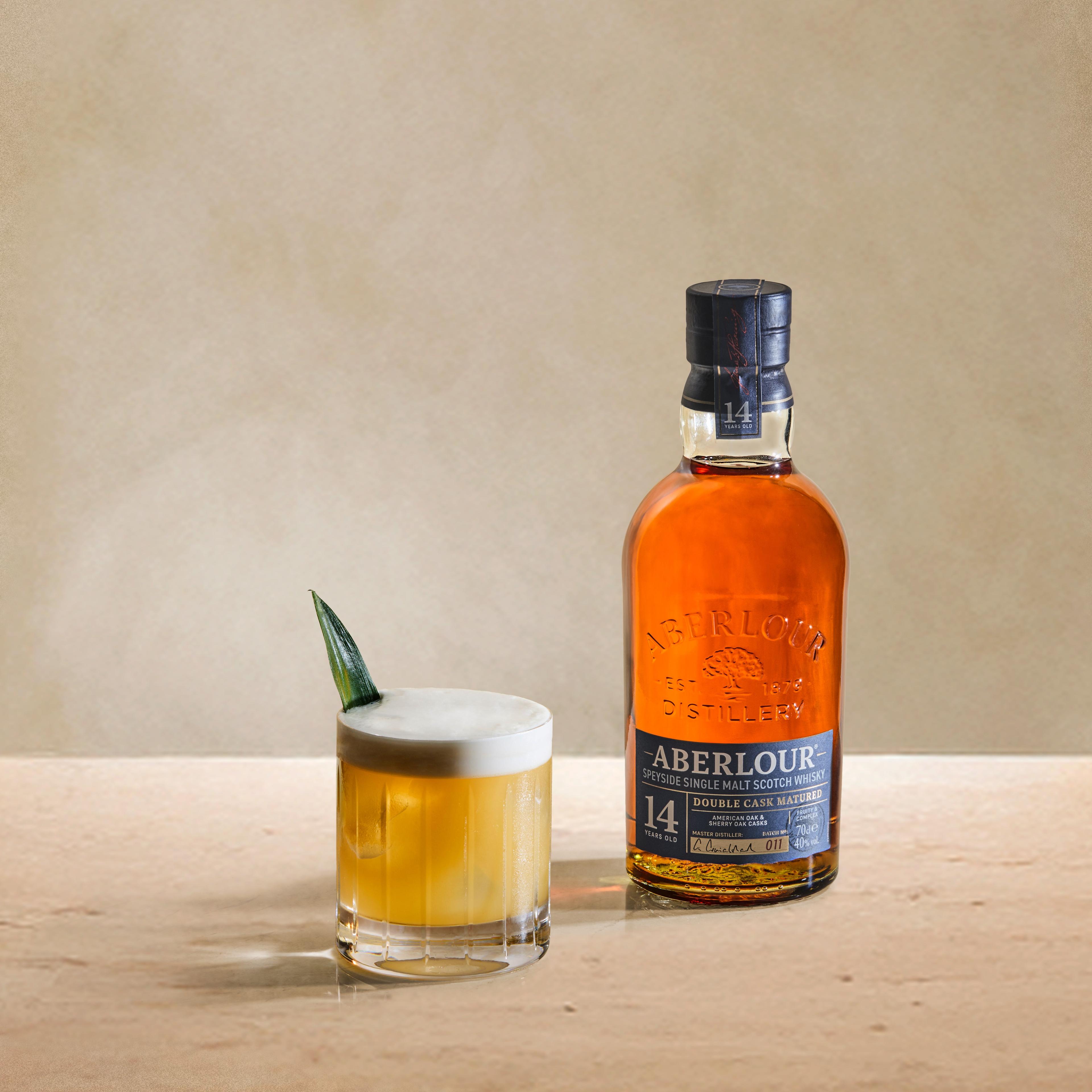 ABERLOUR 14 YEAR OLD DOUBLE CASK MATURED SINGLE MALT SCOTCH WHISKY