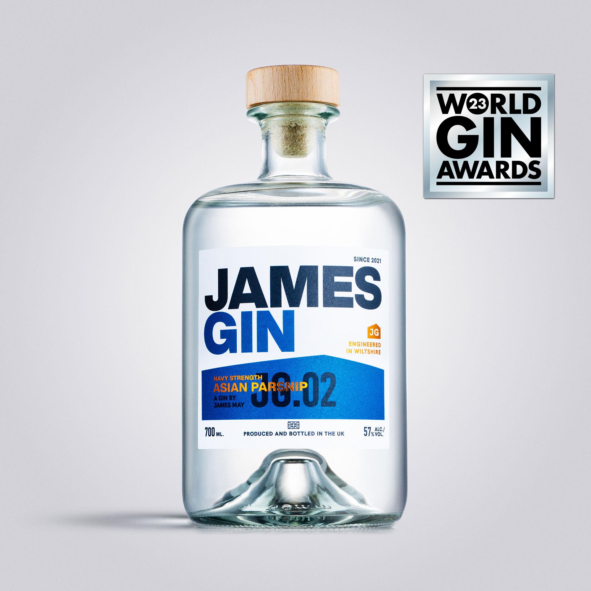 JAMES GIN NAVY STRENGTH ASIAN PARSNIP